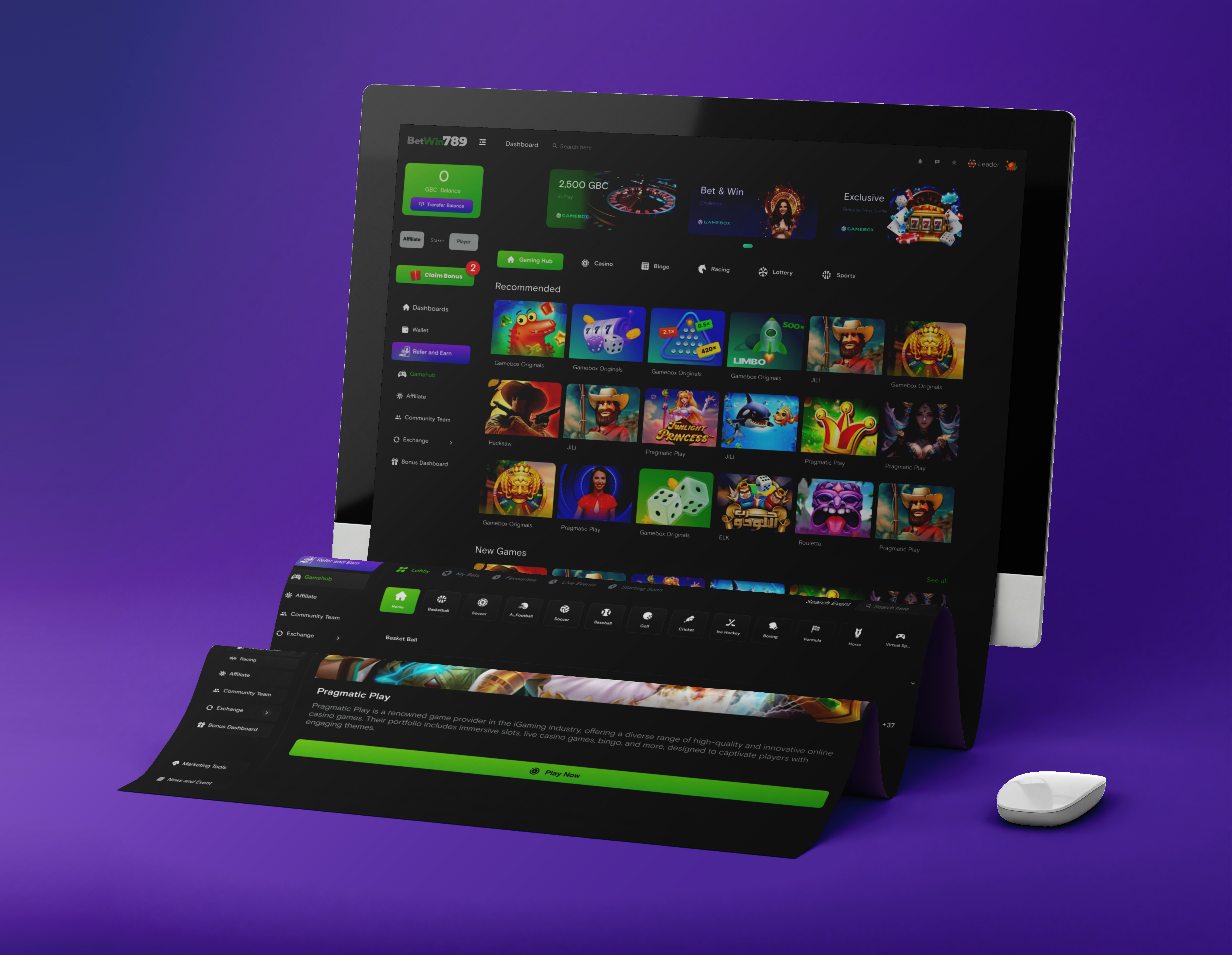 Betwin Dashboard
