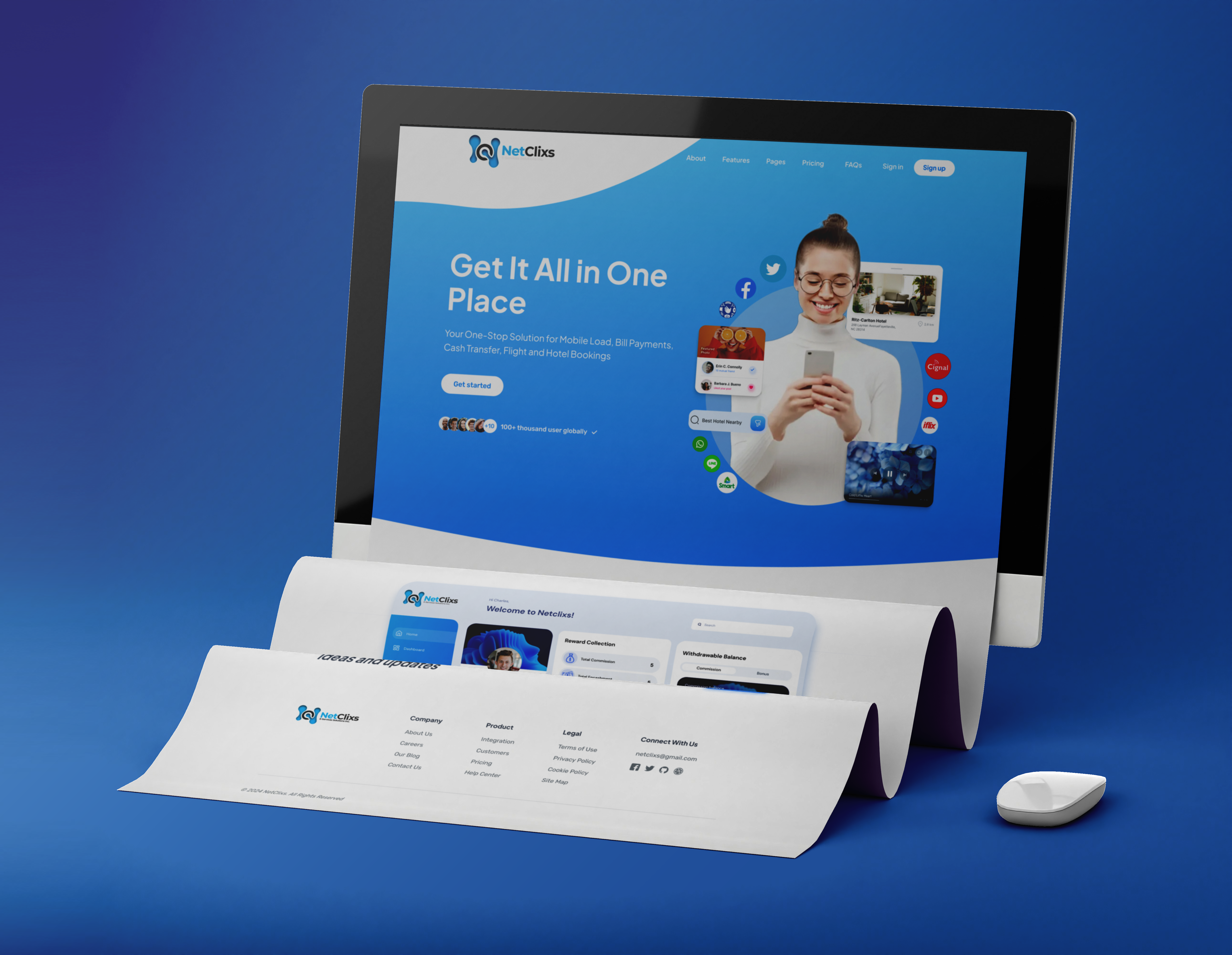 Netclix Landingpage